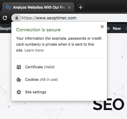 como verificar se o seu site está seguro com um certificado SSL